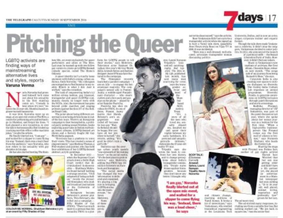 The Telegraph on FSOG: Pitching the Queer